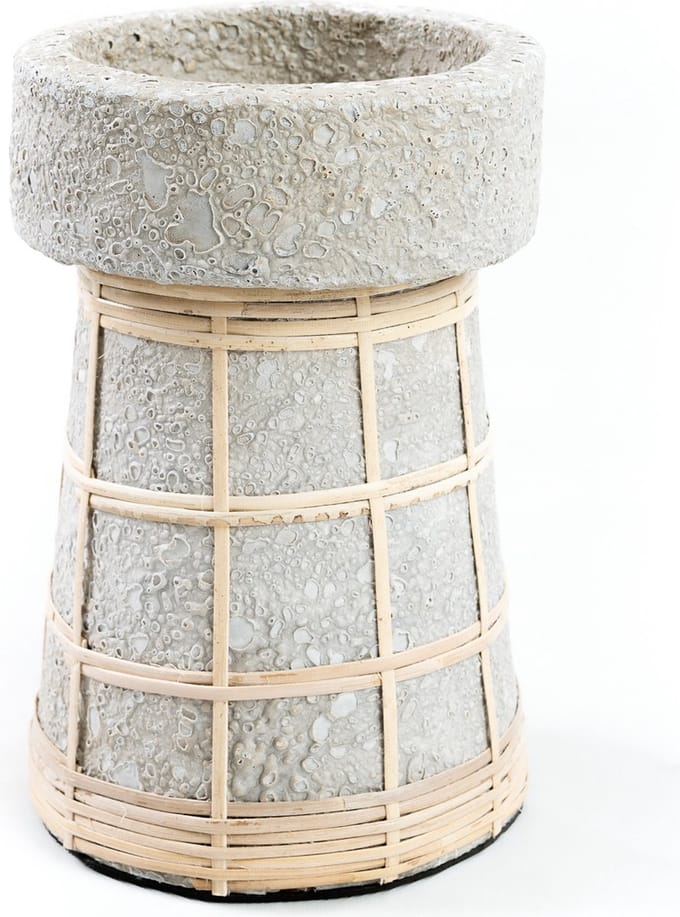 De Serene Kaarsenhouder - Beton Naturel - L