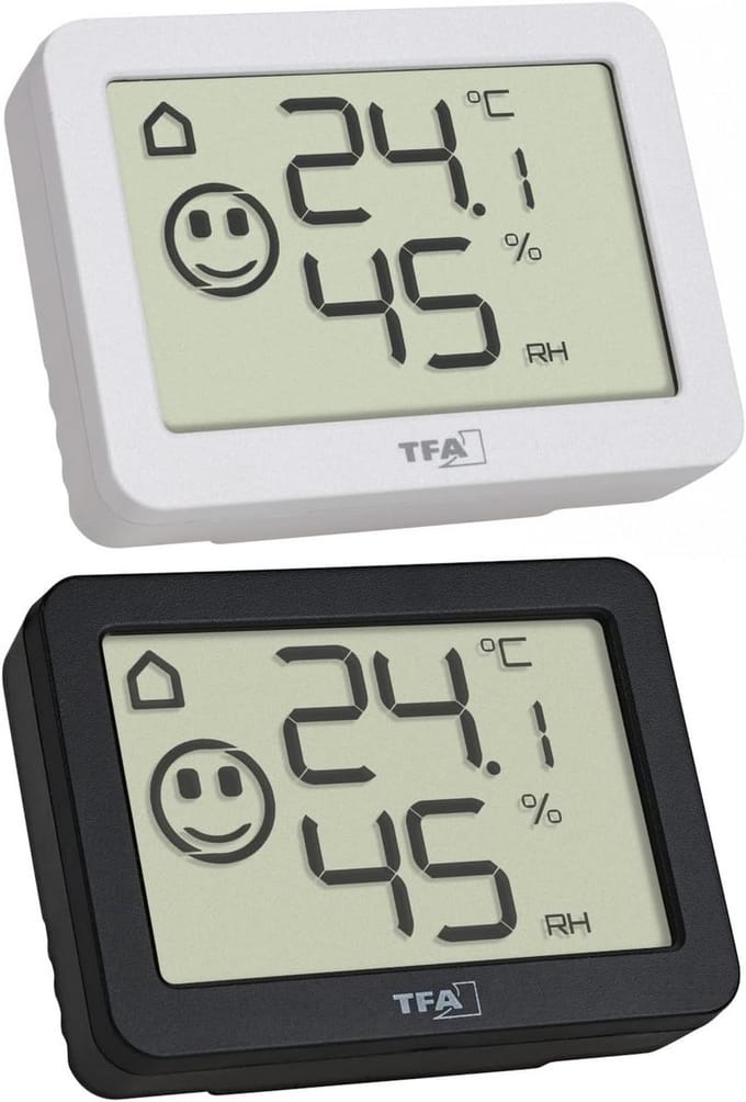 Digitale Thermo-Hygrometer voor Binnen Temperatuur en Vochtigheid Meten