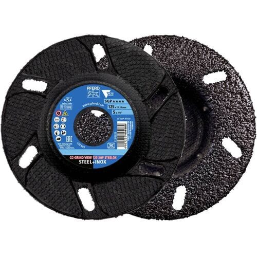PFERD TOOLS 64196126 Schuurschijvenset Diameter 125 mm Korrelgrootte (num): 36 10 stuk(s)