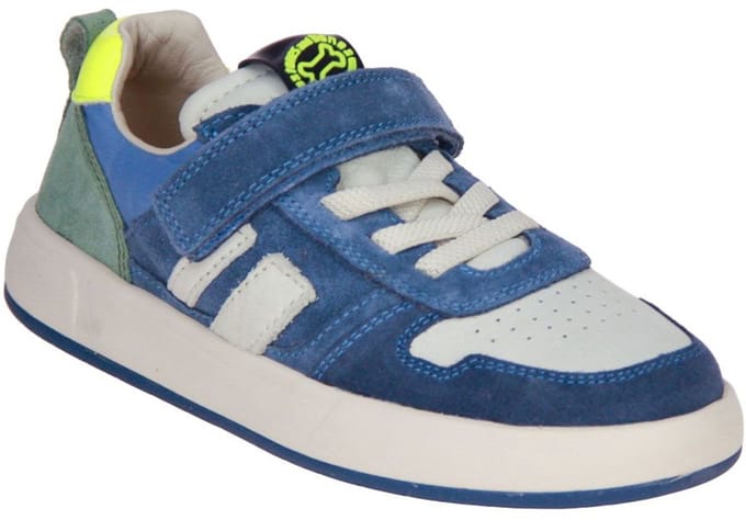 Stones and Bones Velcroschoen Blauw-Offwhite