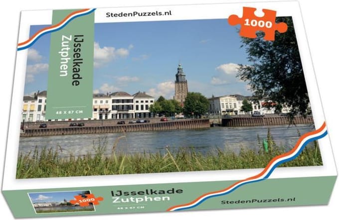 StedenPuzzels - IJsselkade Zutphen - 1000 stukjes