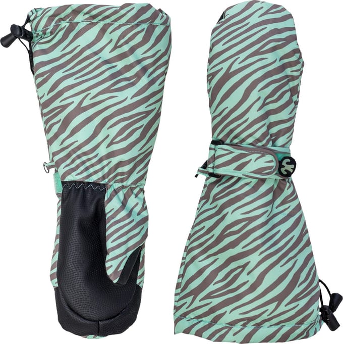 Ducksday - wanten – Munt – Bruin - unisex - Small – 2/3jaar – recycled polyester – superwarm