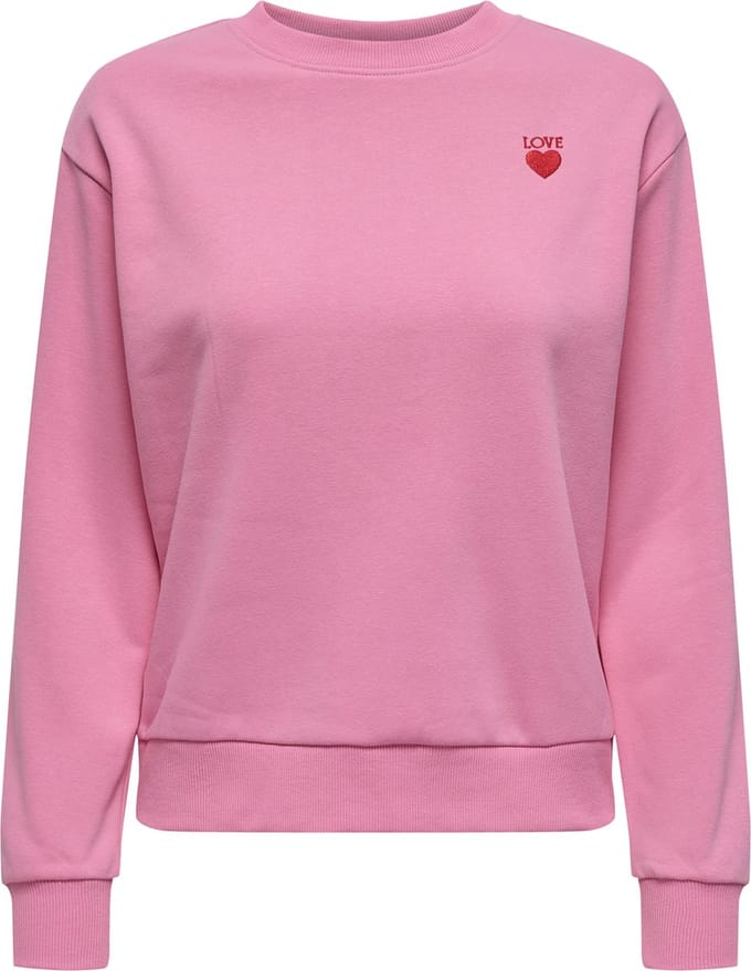 JDY - JDYPARIS L/S EMB SWEAT JRS Dames Trui