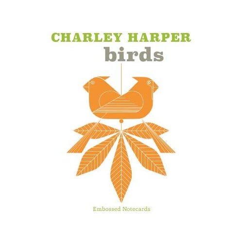 Charley Harper Birds Embossed Boxed Notecards