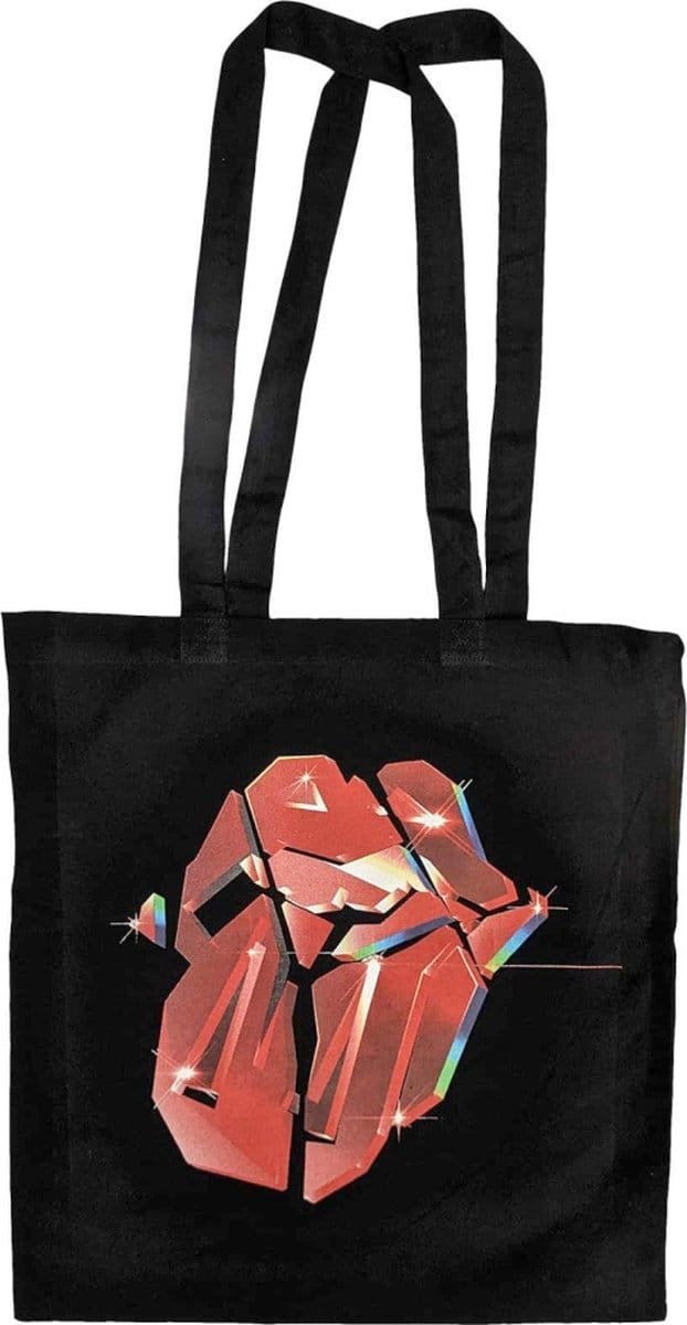 The Rolling Stones - Hackney Diamonds Lick Tote bag - Zwart