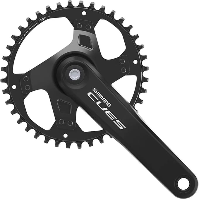 Shimano Cues U4000-1 Crankstel Zilver 170 mm / 40t