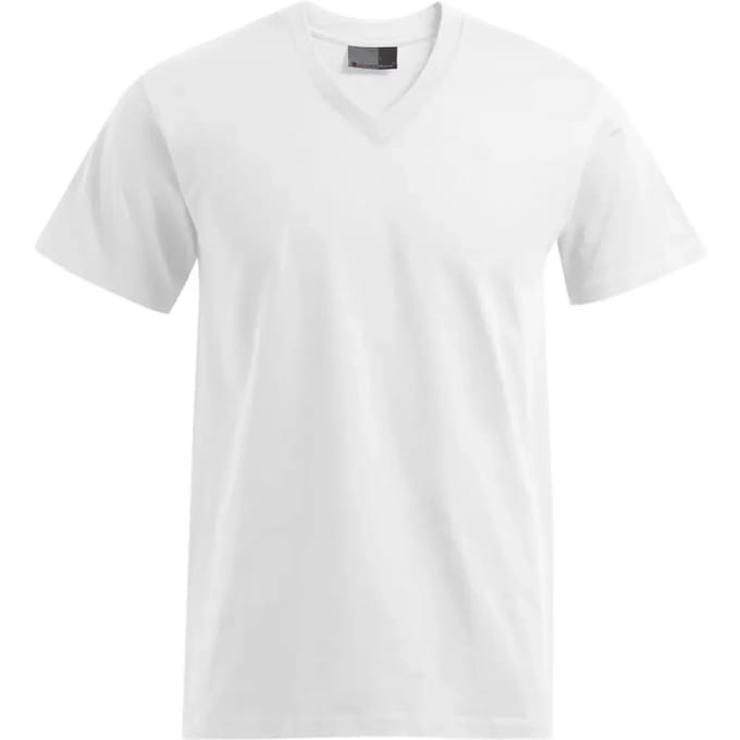 Promodoro Premium V-Neck-T E3025 - White - M