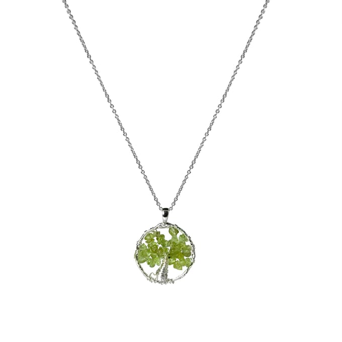 Luxeketting, budleia van metaallegering en gerhodineerde prehenietafwerking