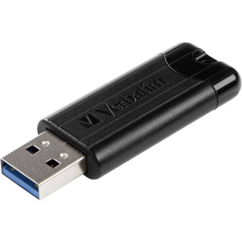 Verbatim Pin Stripe 3.0 USB-stick 64 GB Zwart 49318 USB-A 3.2 Gen 1