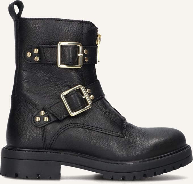 Wysh Chrissy Boots Meisjes - Zwart - Maat 29