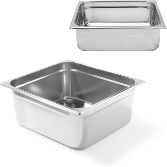 HENDI Gastronormbak – roestvast staal – 13L – 150mm hoog – stapelbaar