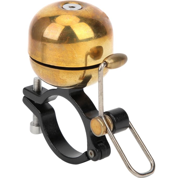 Retro Fietsbel Aluminium Koperlegering Fiets Ringbel Vintage FietsaccessoireZilver beige