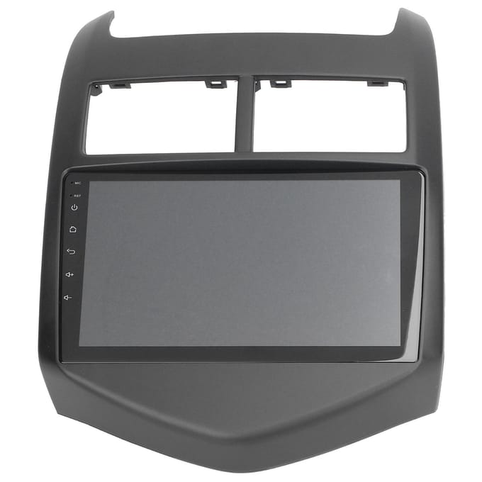 Écran tactile 9 pouces Navigation Bluetooth 4.0 pour Android 10.0 Remplacement pour Aveo 2011 2015(1+16G ) gray