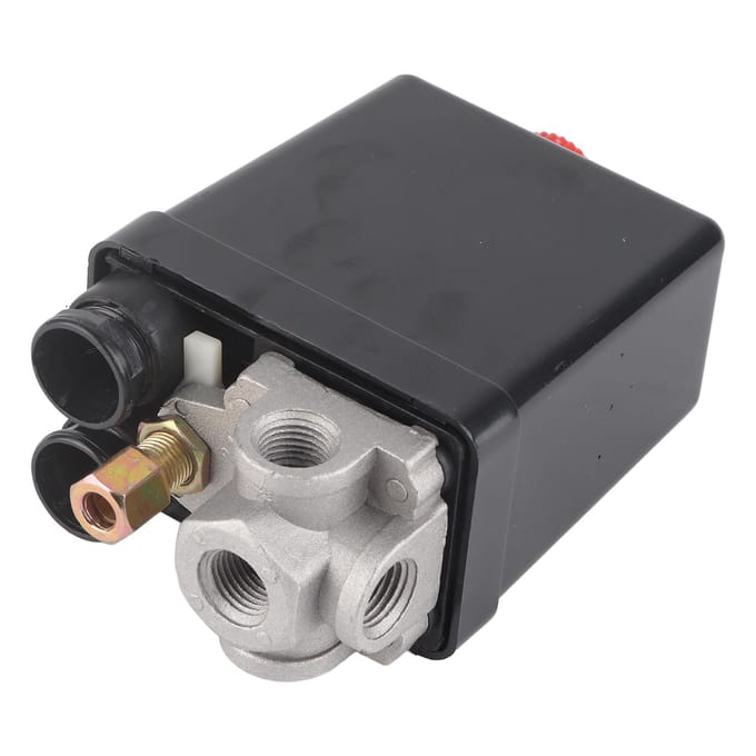 Luchtcompressor Drukschakelaar NPT 12in 4-poorts Regelbare Drukregelklep 90?120PSI