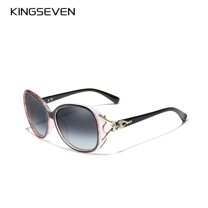 KINGSEVEN Gepolariseerde Retro Groot frame luxe Brillen Lady Merk Designer Zonnebril M