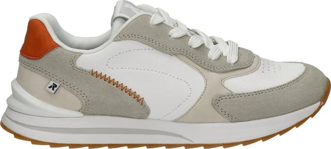 Rieker dames sneaker - Wit multi - Maat 38