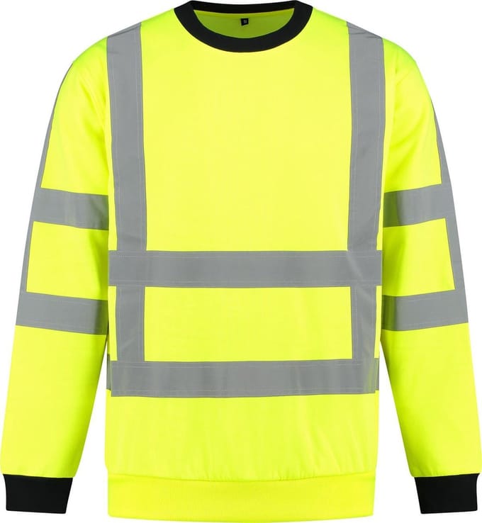 EM Traffic Sweater RWS Fluor Geel - Maat M