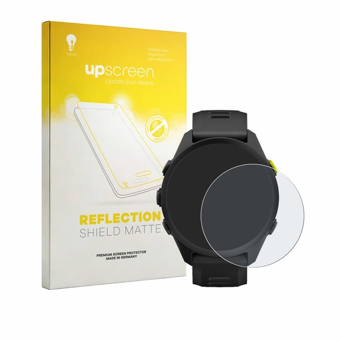upscreen - Screenprotector voor Garmin Forerunner 70/170/170 Music - Folie Beschermfolie anti glare matte