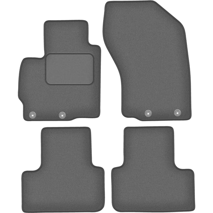 Grafiet automatten voor: Citroen C4 Aircross crossover (2012-2017)