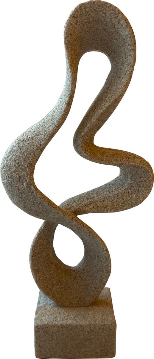 House of Nature Beeldje Poly 27cm beige