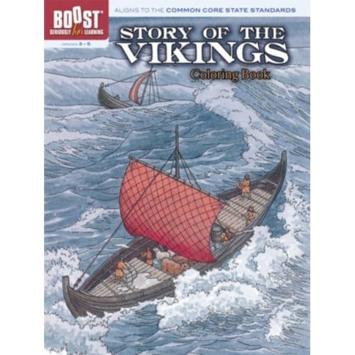 Story Of The Vikings Coloring Book - Albert G. Smith