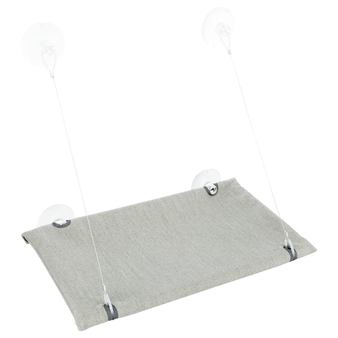 Trixie Window platform Velours 50 × 30 cm Grijs