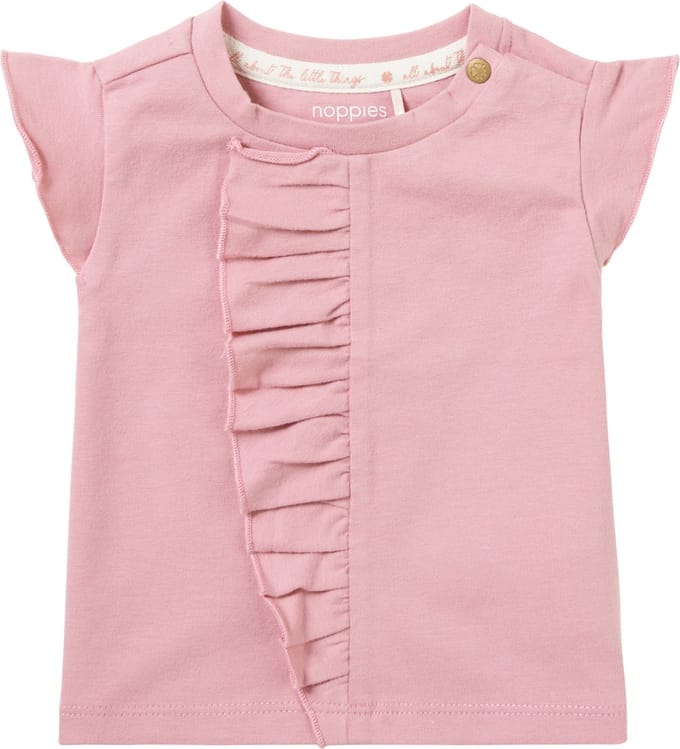 Noppies Meisjes Roze Tshirt New Castle Polignac - 68