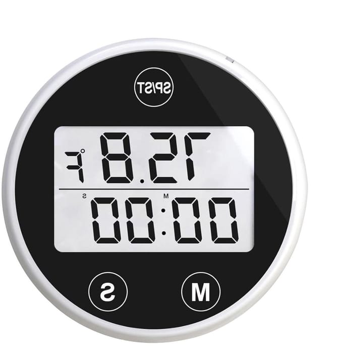 Temperatuurmeter IJsbad - Drijvende Thermometer - Watertemperatuur Meten - Koud Alarm Functie - 45 cm - Wit