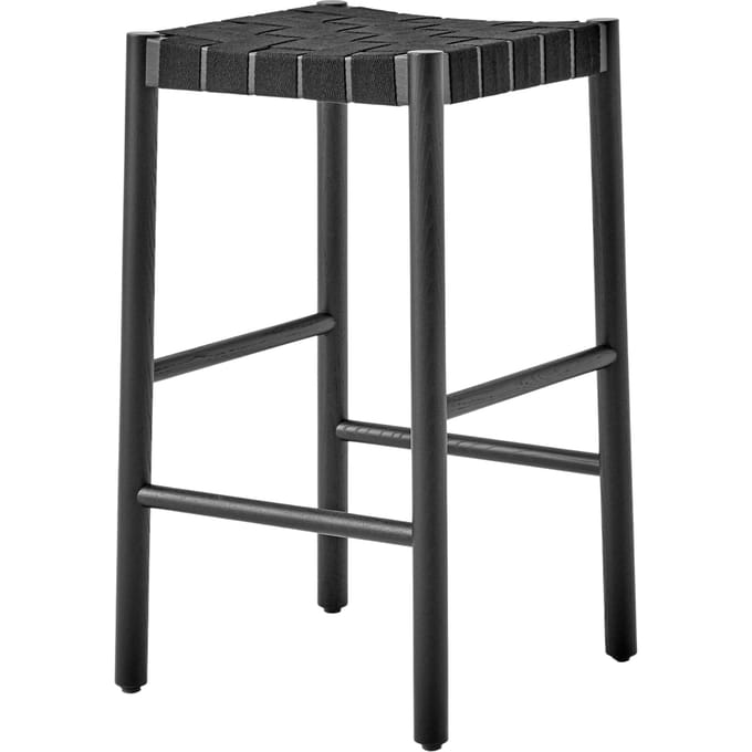 &Tradition Betty Barstoel TK8  - zwart - 39 x 66 cm