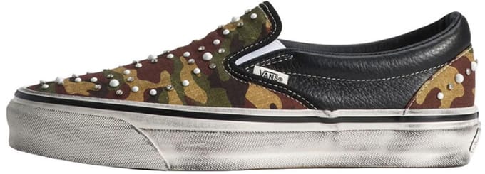 Vans LX Classic Slip-On 98 Pearlized Pack Camo Black