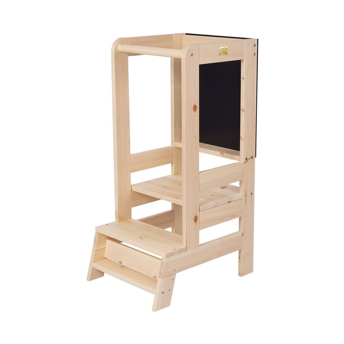 Keukenhelper - Met krijtboard - Natural