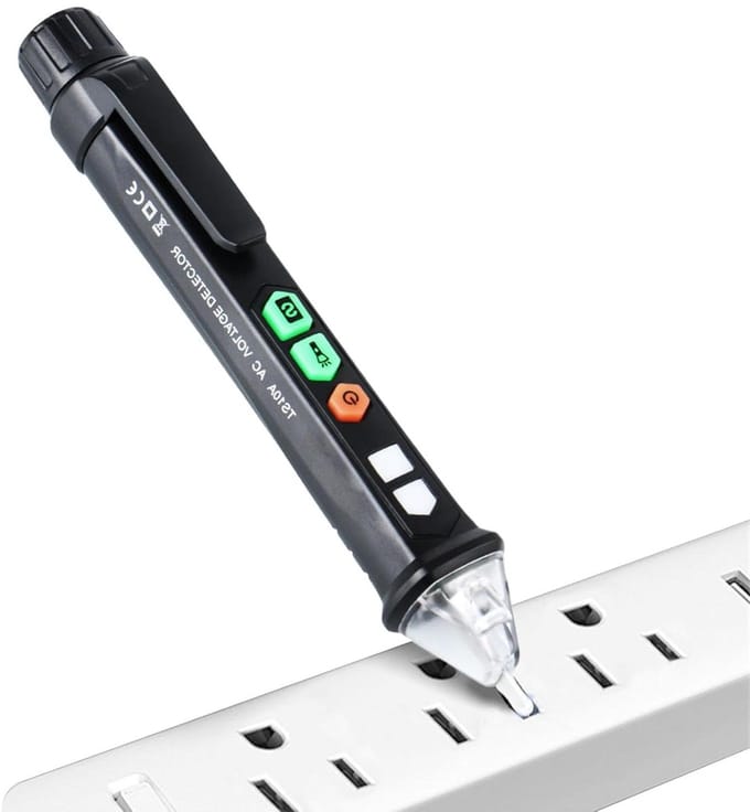 Spanningstester - Schakelaarzoeker - Onderhoud Circuits - Contactloze Meting - 169 cm - Meerkleurig