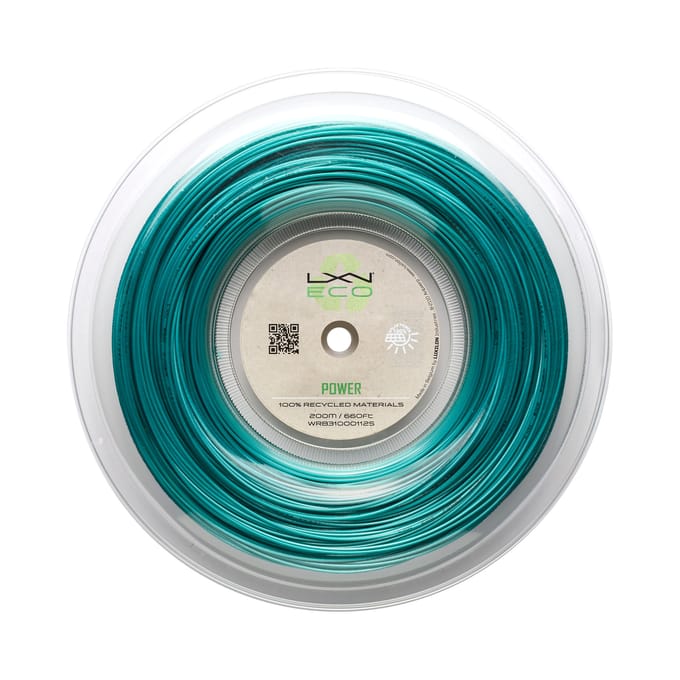 Merkloze Tennis String Eco Power 1.25 mm - Blauw