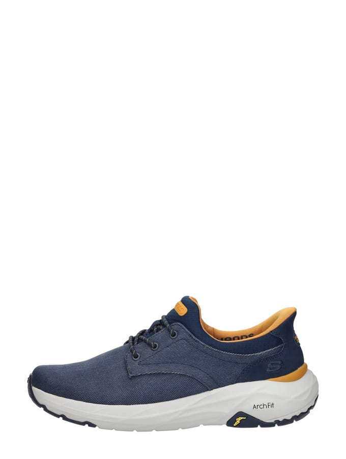 Skechers ARCH FIT MAVERICK - WOLFE Heren Instappers - Navy