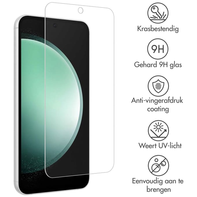 Accezz Screen Protector - Geschikt voor Samsung Galaxy A36 / A56 (5G) / S24 FE / A37 (5G) - 2 Pack Glass Screenprotector