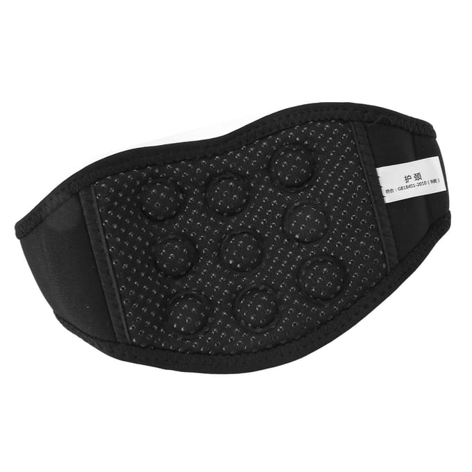 Zelfverwarmende nekbrace 9 magneten sterke hechting thermische neksteun brace riem voor schrijvers black