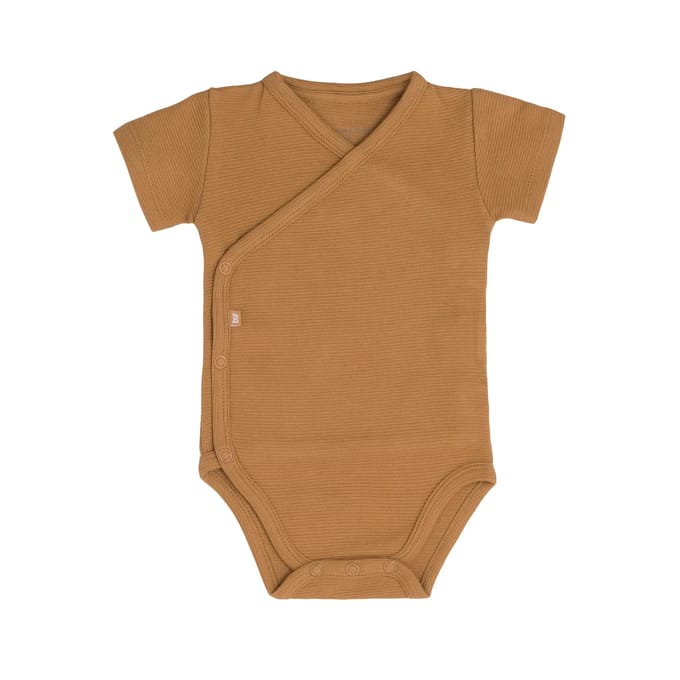 Baby's Only Rompertje Pure - Caramel - 62 - 100% ecologisch katoen - GOTS