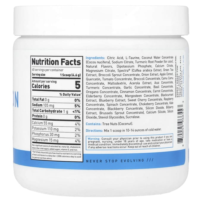 Kaged, Hydratation, Citron Vert, 9,74 oz (276 g)