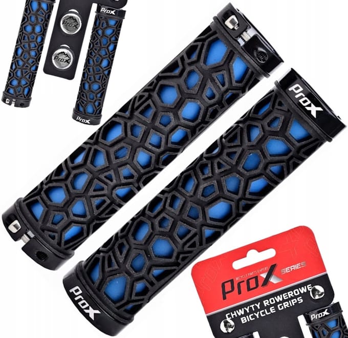 PROX Velo Fietshandvatten - Ergonomisch - Zwart;Blauw