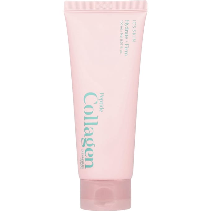 It's Skin, Peptide Collagen Cleansing Foam, 150 ml (5.07 fl oz) white