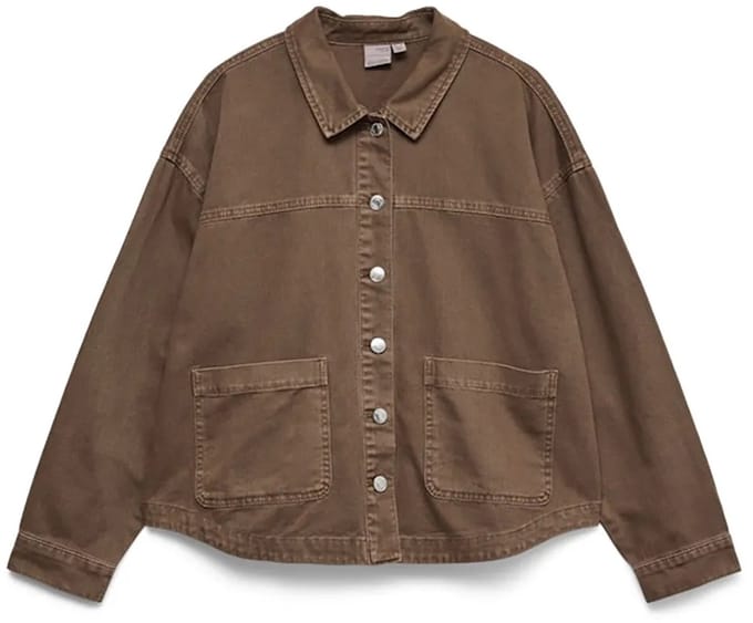 VERO MODA - VMJAMIE LS DENIM SHACKET MIX GA NOOS - Dames - Gewatteerde jassen