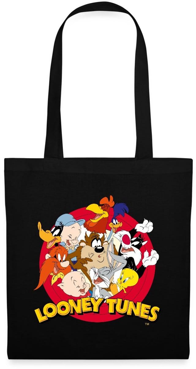 Looney Tunes Groep Tas Van Stof Schoudertas