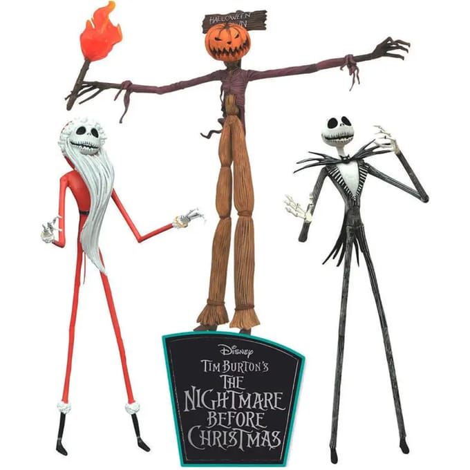 Beeldje Diamond Select Toys Disney Nightmare Before Christmas (x3)