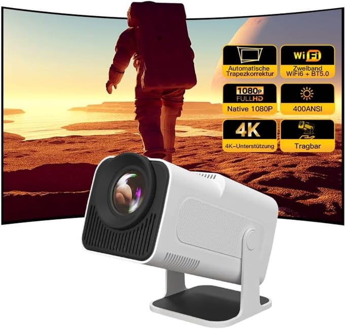 Lexium Mini beamer - Projector - Beamerscherm - Projectiescherm - Outdoor & Indoor Projector -