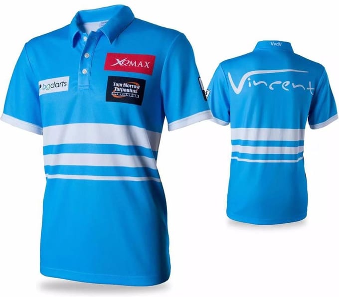 XQ-Max Vincent van der Voort Wedstijd Shirt Maat XL