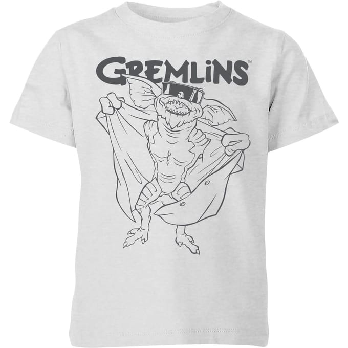 Gremlins Spike's Glasses Kids' T-Shirt - Grey - 122/128 (7-8 jaar)
