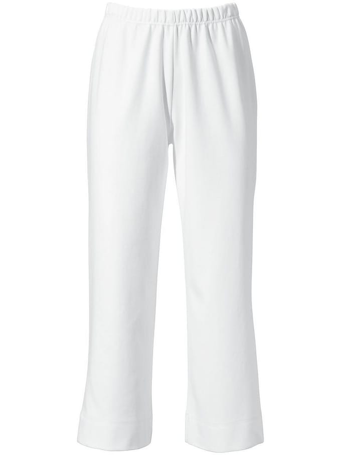 7/8-comfortbroek Ruth Van Green Cotton wit