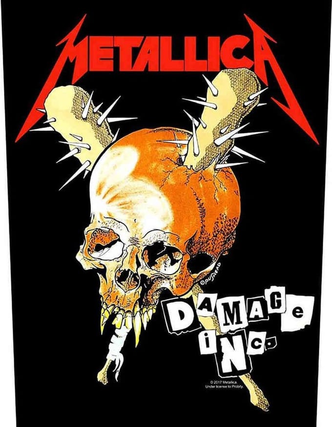 Metallica - Damage Inc Rugpatch - Multicolours