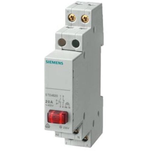 Toets Grijs 6 mm² 20 A 1x NO, 1x NC Siemens 5TE4820