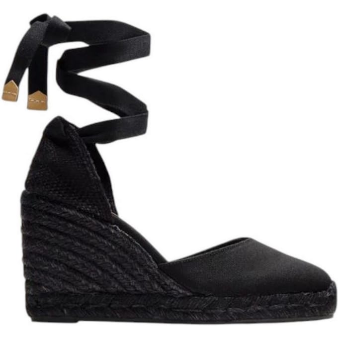 Castaner Lage schoenen zwart